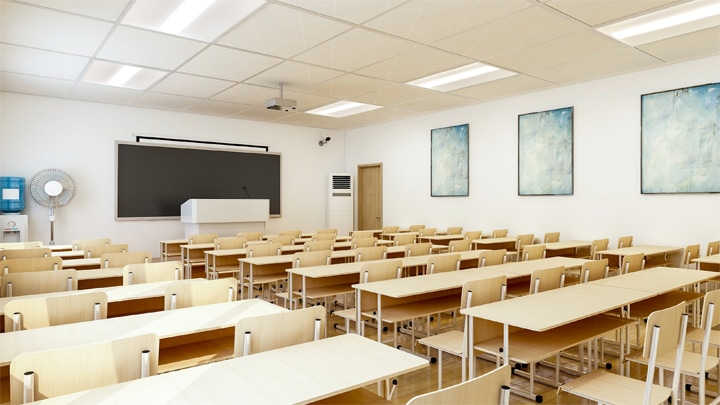 FluxGrid in classroom