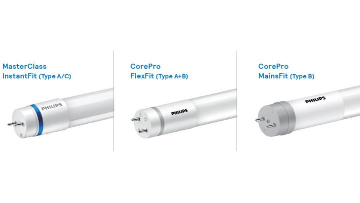 Lampes DEL tube T8