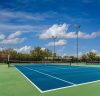Tennis courts