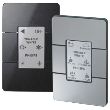 Philips Tunable White Dynalite displays