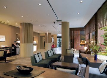 hotel lobby