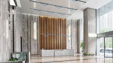 Reception areas