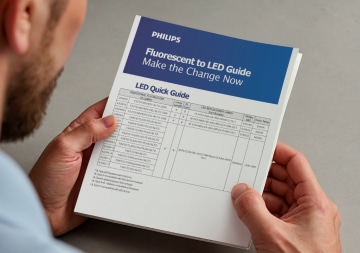 Fluorescent to LED conversion tool