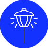 icône de lampadaire