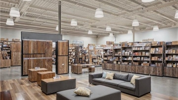 lumières imprimées en 3D dans une salle de sport