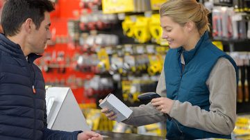 Vente du distributeur, transaction, point d’achat